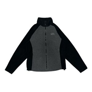 The North Face Men’s Polar Jacket Black And Gray Size M